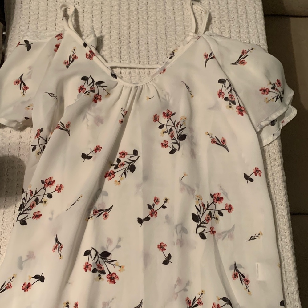 Slightly used off the shoulder shirt